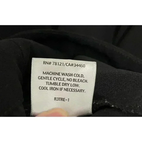 Eileen Fisher Black Straight Dress Pants Size 8 Career Work Office - Picture 4 of 9